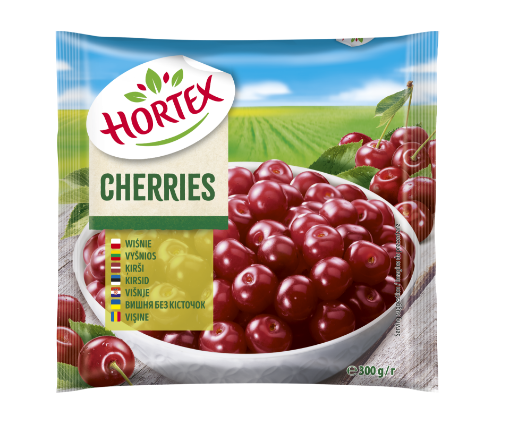 Снимка на Череши без костилка HORTEX 300г замразени