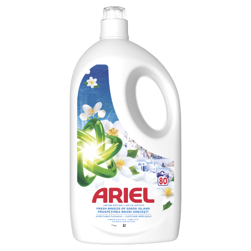 Снимка на Течен перилен препарат ARIEL FRESH BREEZE 80 пранета