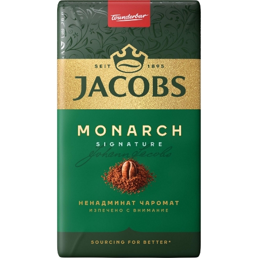 Снимка на Кафе Jacobs Monarch 500г мляно