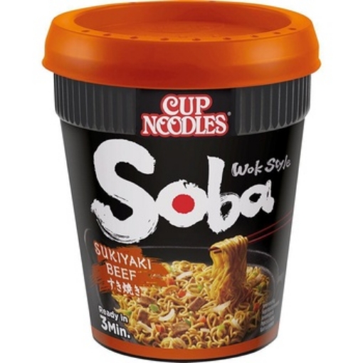 Снимка на Нудли инстантни соба NISSIN 89г  сукияки
