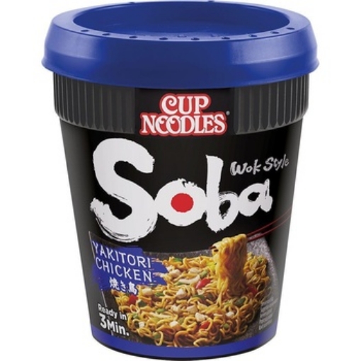 Снимка на Нудли инстантни соба  NISSIN 89г якитори