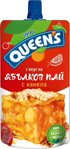Снимка на Мус Queen's 100мл ябълков пай с канела