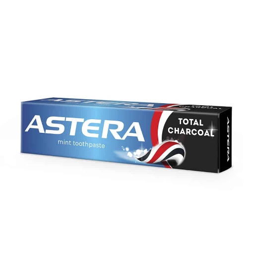 Снимка на Паста за зъби ASTERA 110 гр Total Charcoal