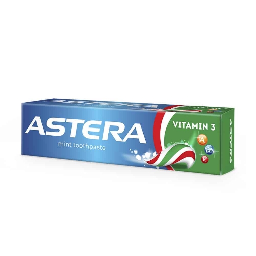 Снимка на Паста за зъби ASTERA 110 гр Vitamin 3