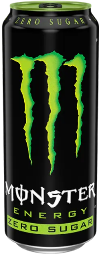 Снимка на Енергийна напитка Monster Zero Sugar 500 мл кен