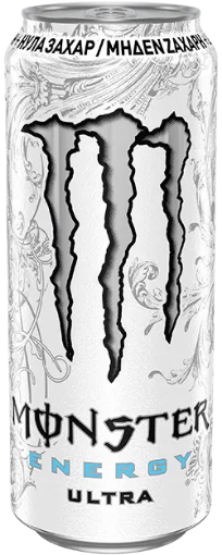 Снимка на Енергийна напитка Monster Ultra a.k.a. The White 500мл кен