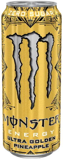 Снимка на Енергийна напитка Monster Ultra Golden Pineapple 500 мл кен