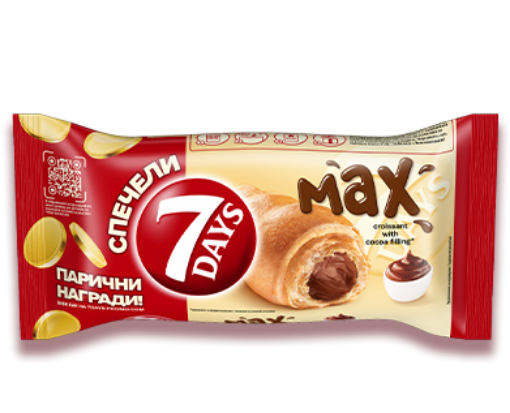 Снимка на Кроасан 7days Double Max 92г крем Какао