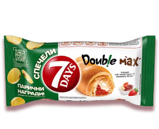 Снимка на Кроасан 7days Double Max 92г ванилия и ягода