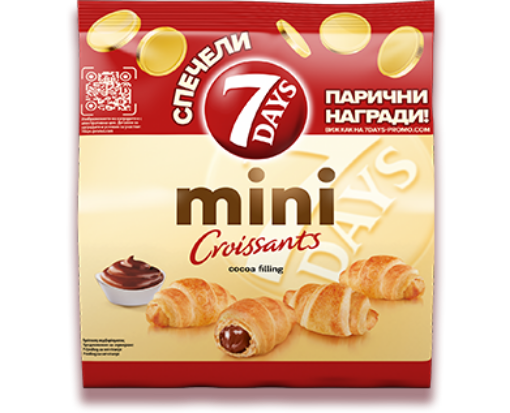 Снимка на Кроасан 7days Mini 60г какао