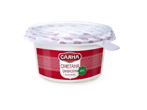 Снимка на Заквасена сметана Саяна 200г