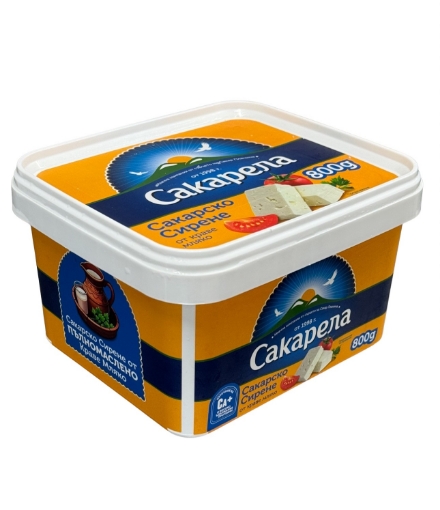 Снимка на Сирене сакарско Сакарела 800г кутия