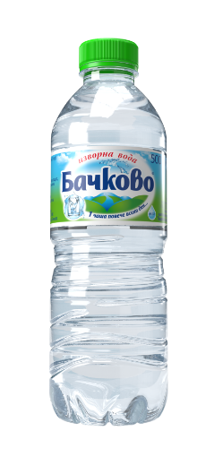 Снимка на Вода изворна Бачково 0.5л