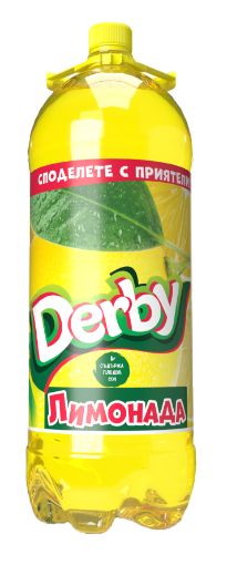 Снимка на Газирана безалкохолна напитка Derby 3л лимонада