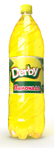Снимка на Газирана безалкохолна напитка Derby 2л лимонада