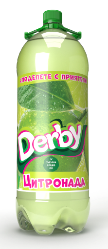Снимка на Газирана безалкохолна напитка Derby 3л цитронада