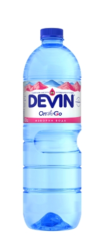 Снимка на Вода изворна Devin 1л