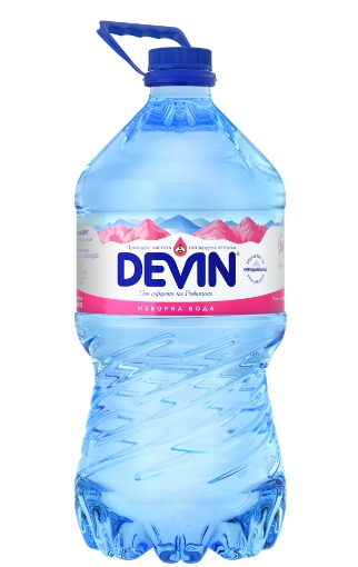 Снимка на Вода изворна Devin 5л