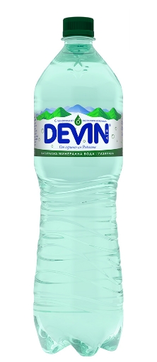 Снимка на Газирана вода минерална Devin 1.5л