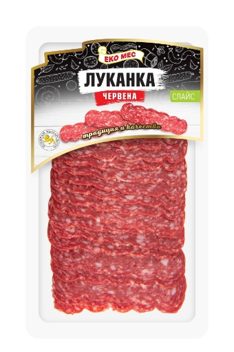 Снимка на Луканка червена Еко-Мес 100г слайс
