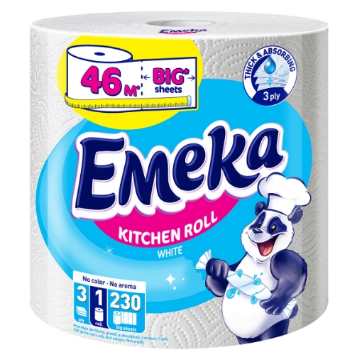 Снимка на Кухненска хартия Емека 1бр Jumbo