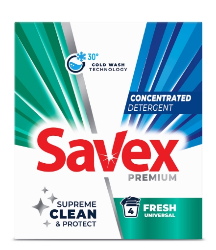 Снимка на Прах за пране Savex 0,320кг Premium Fresh