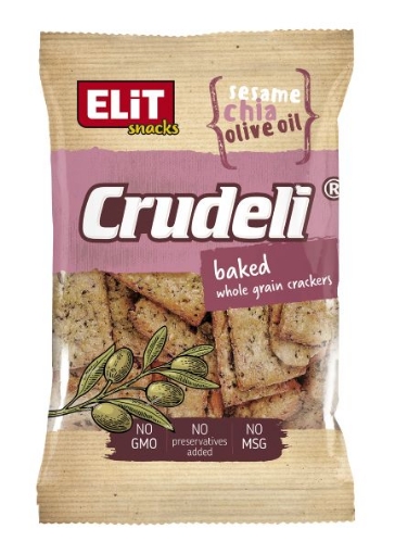Снимка на Крекери Crudell 140г пълнозърнести