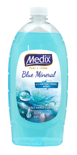 Снимка на Течен сапун MEDIX PURE & FRESH Blue Mineral 800мл пълнител