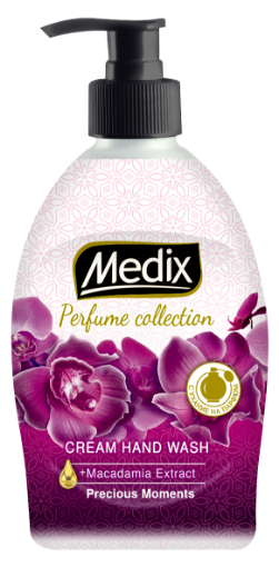 Снимка на Течен сапун  MEDIX PERFUME COLLECTION Precious Moments 400мл помпа