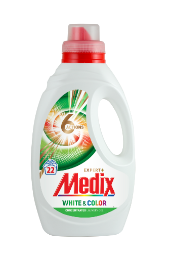 Снимка на Течен перилен препарат Medix 2в1 White&Color