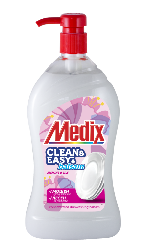 Снимка на Препарат за съдове Medix Clean & Easy Balsam Jasmine & Lily 800мл помпа