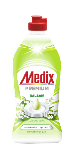 Снимка на Препарат за съдове MEDIX PREMIUM Balsam Lily of the Valley 415мл