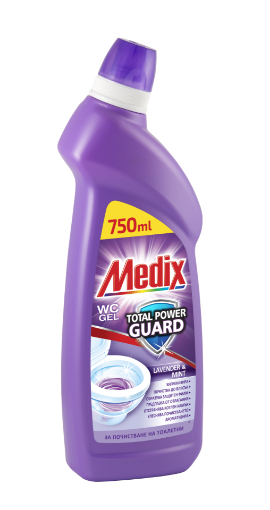 Снимка на Препарат за почистване Medix WC GEL Lavender & Mint 750мл