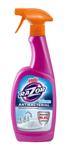 Снимка на Препарат за почистване Medix RAZOR Bathroom 750мл