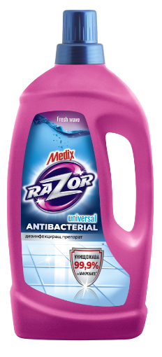 Снимка на Препарат за почистване Medix RAZOR Universal Fresh Wave 1л