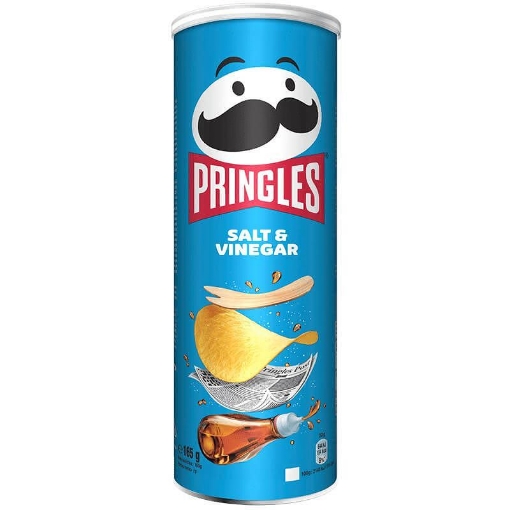 Снимка на Чипс Pringles сол и оцет 165г