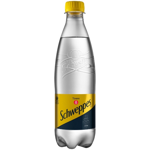 Снимка на Газирана безалкохолна напитка Schweppes  тоник 500мл