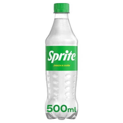 Снимка на Газирана безалкохолна напитка Sprite 500мл