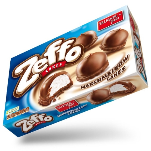 Снимка на Бисквити Zeffo 150г маршмелоу