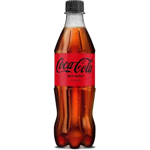 Снимка на Газирана безалкохолна напитка Coca-Cola 500мл Zero