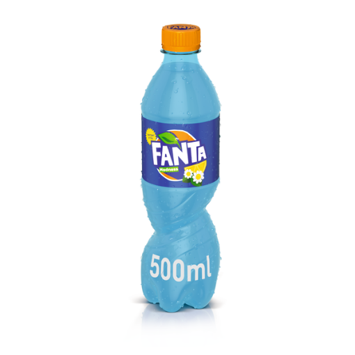 Снимка на Газирана безалкохолна напитка Fanta 500мл лимон и бъз
