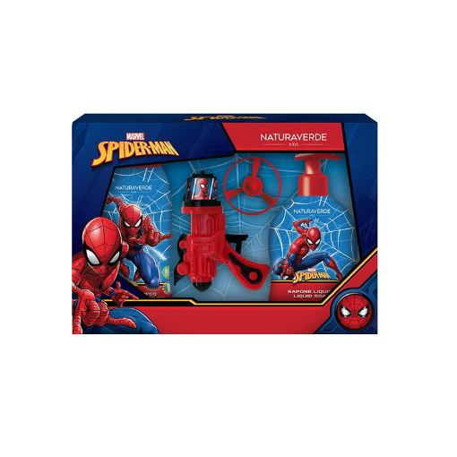 Снимка на Комплект Spidermen -  шампоан, сапун и пистолет