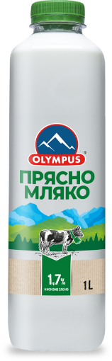 Снимка на Прясно мляко 1,7% Olympus 1л