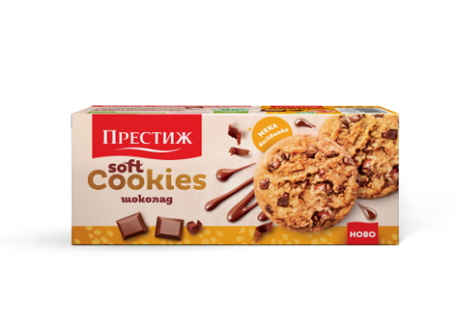Снимка на Бисквити Престиж SOFT 120г шоколад