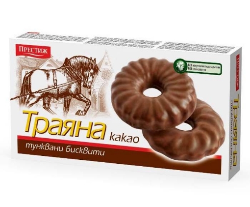 Снимка на Бисквити Траяна 160г какао