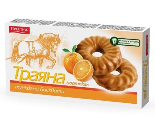 Снимка на Бисквити Траяна 160г портокал