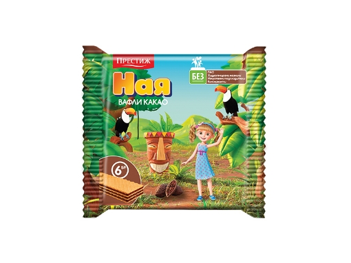 Снимка на Бисквити Ная 140г 6бр какао
