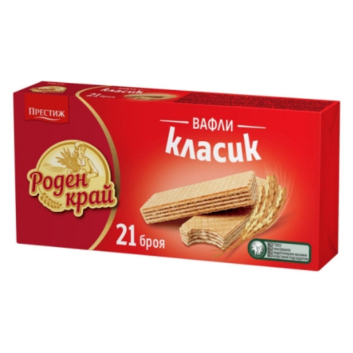 Снимка на Вафли Роден край 525г класик