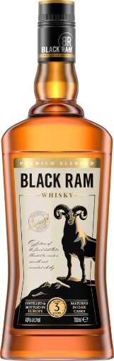Снимка на Уиски Black Ram 700мл