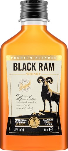 Снимка на Уиски Black Ram 350мл